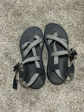 Women’s Black and Gray Chaco Sandals
